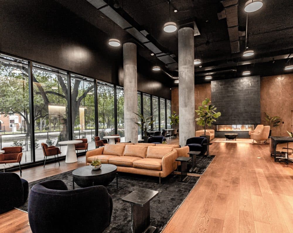 Forth at Navigation Apartments lobby